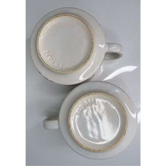 Bundle Of Two Vintage Glass Soup Recipe Bowls With Handle - Picture 6 of 6